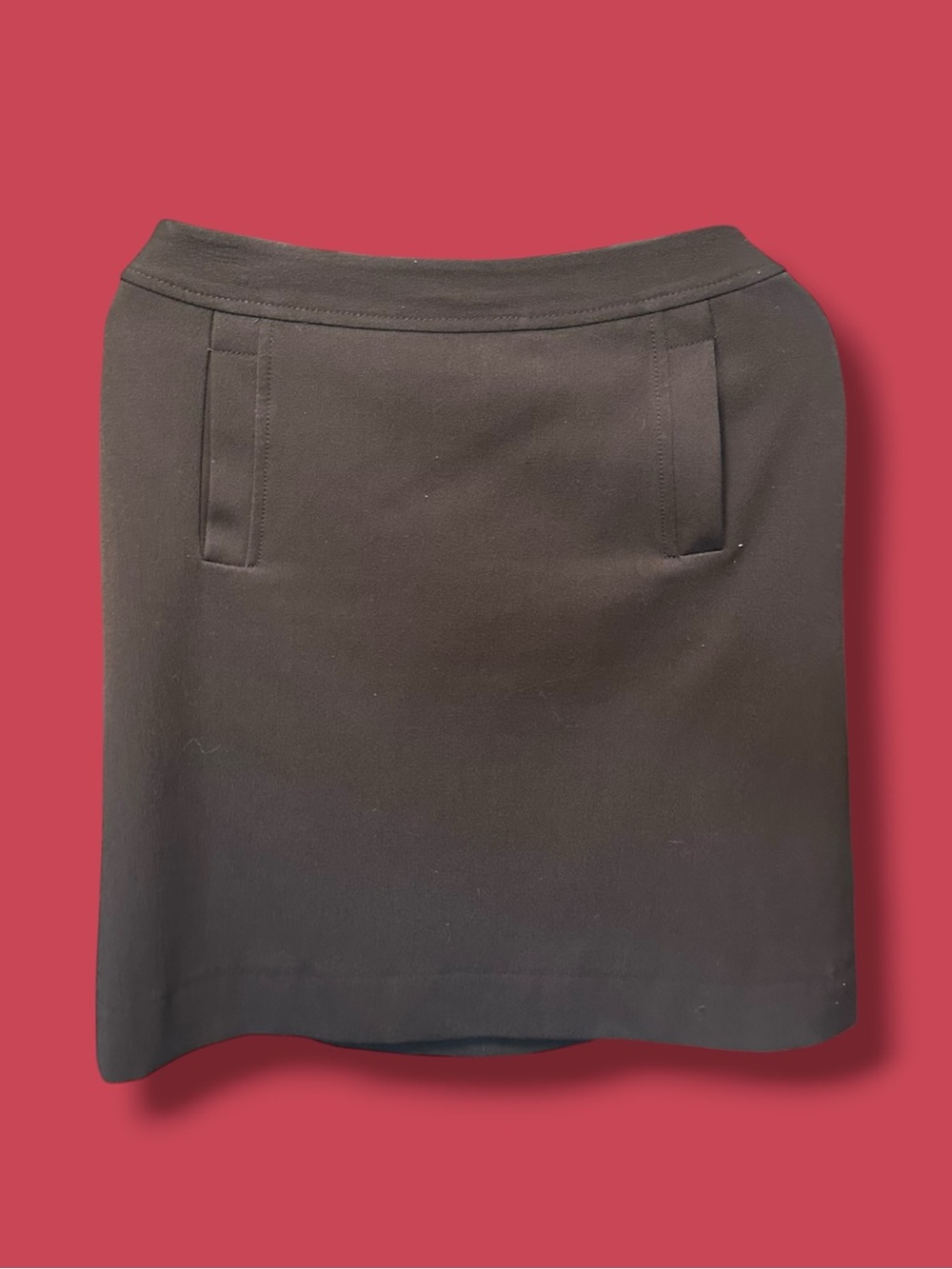 J. Crew Black Pencil Skirt with Welt Pockets